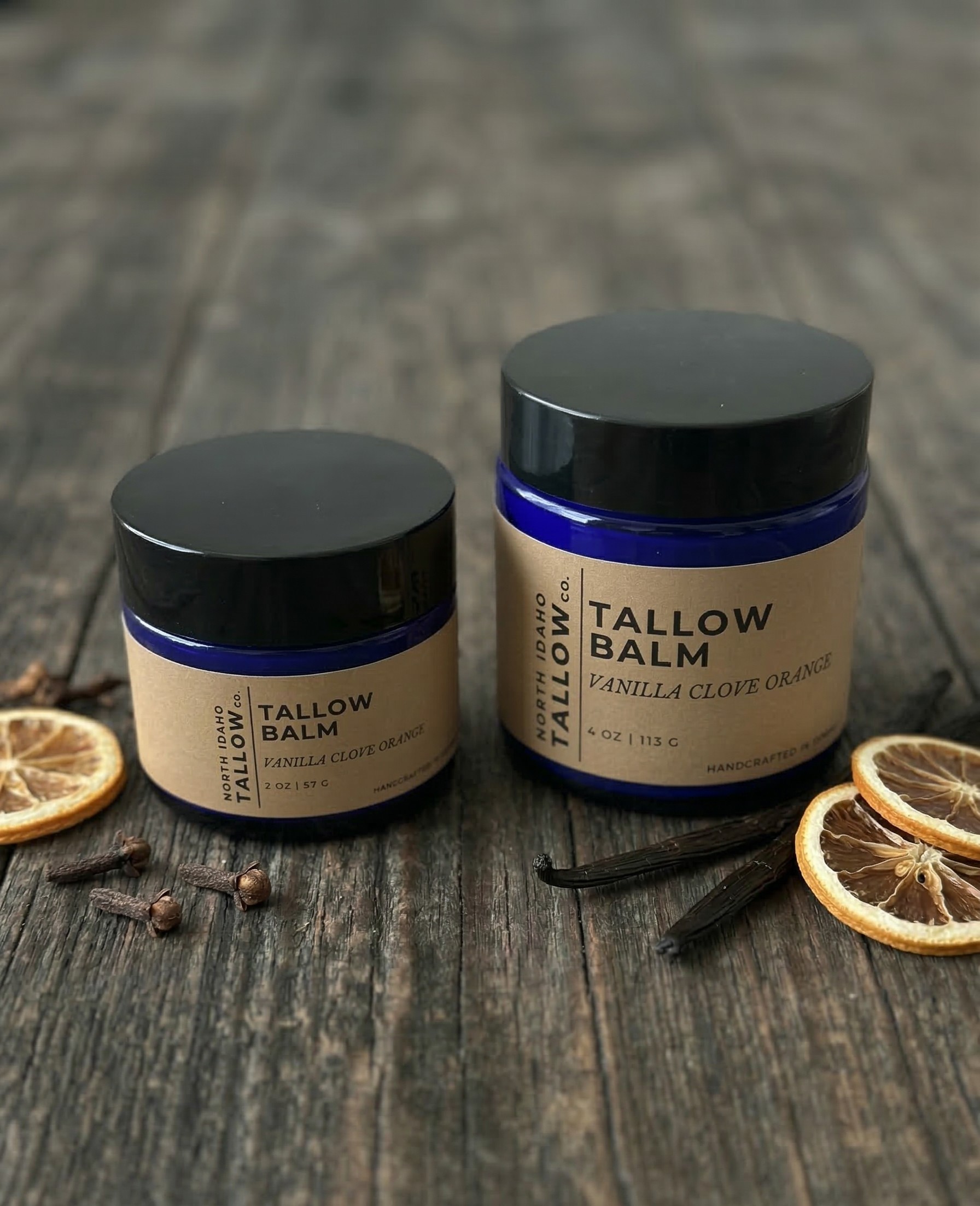 Vanilla Clove Orange 4oz Balm