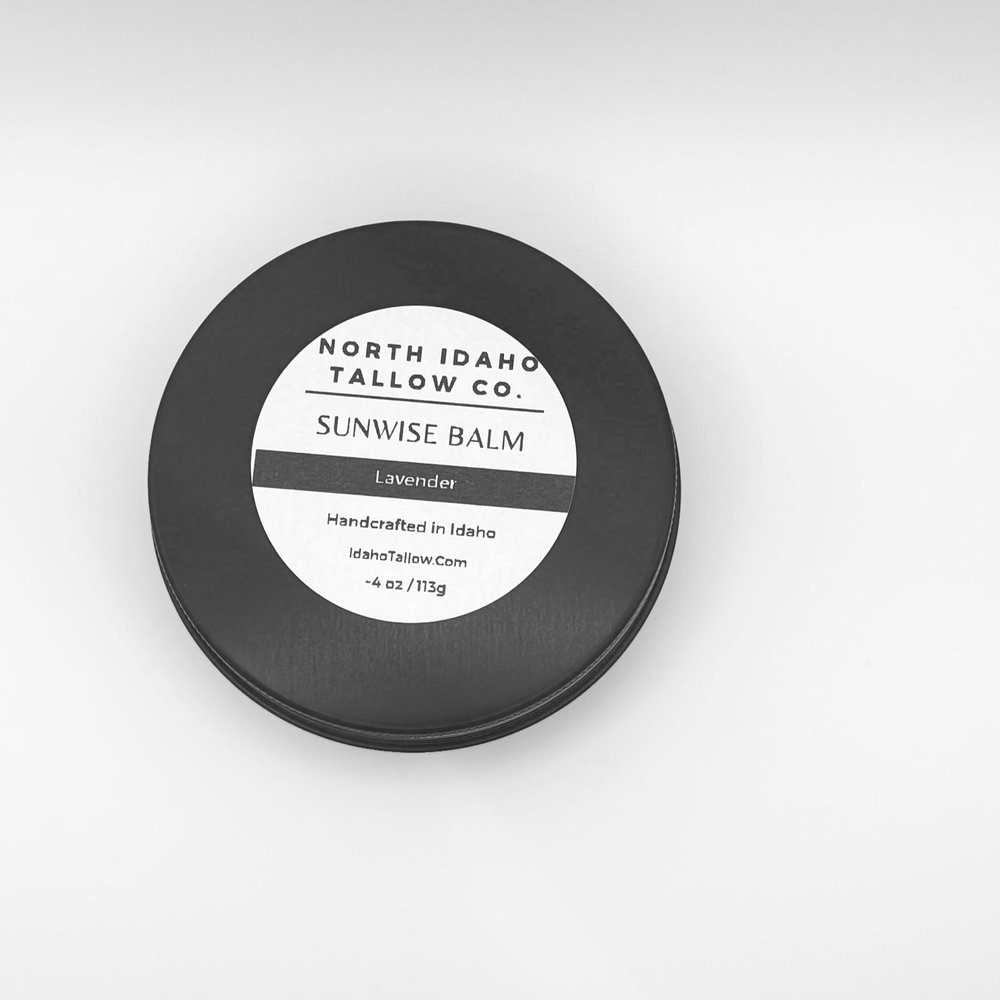 Sunwise Lavender Tallow Balm 4oz