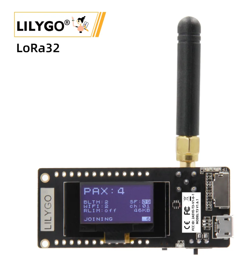 LILYGO® TTGO LoRa32 V2.1_1.6 Version 433/868/915Mhz